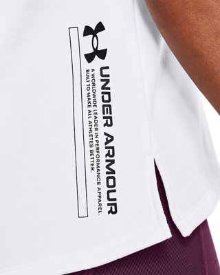 Under Armour Women's UA Terry Sleeveless Hoodie. 4