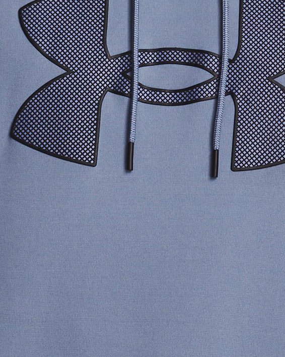 Men's Armour Fleece® Big Logo Hoodie, Purple, pdpMainDesktop image number 0