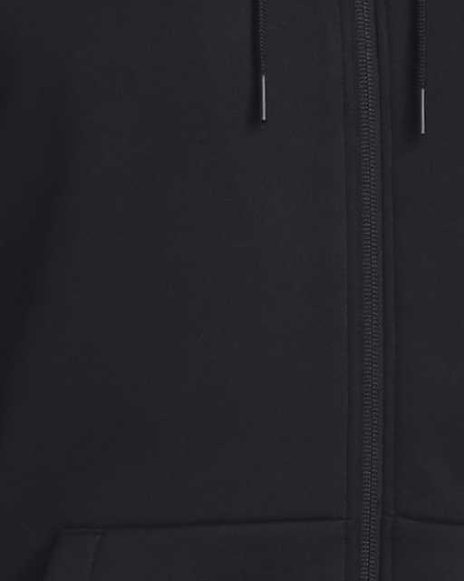 Under Armour Fleece Half-Zip Mens Jackets Size S, Color: Black