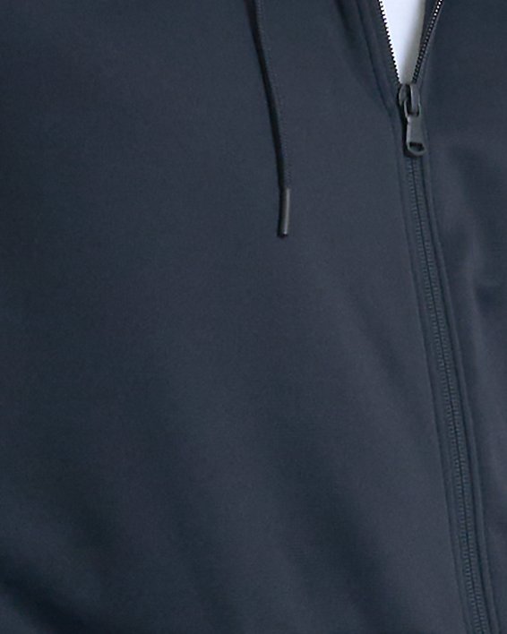 Sweat à capuche entièrement zippé Armour Fleece® pour homme, Black, pdpMainDesktop image number 0