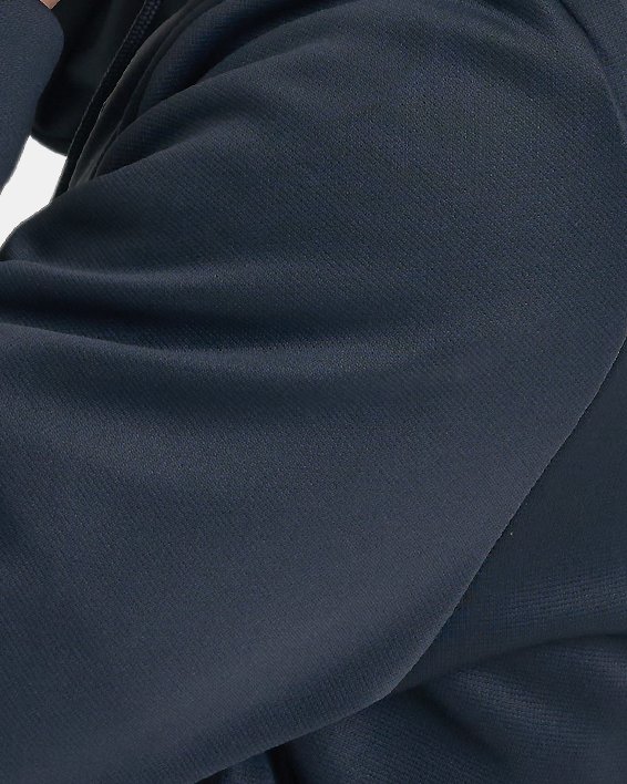 Men's Armour Fleece® Full-Zip Hoodie in Black image number 8