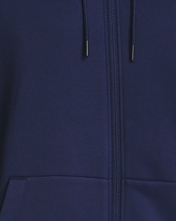 Sudadera con capucha y cremallera completa Armour Fleece® para hombre, Blue, pdpMainDesktop image number 0