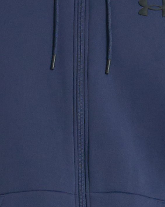Men's Armour Fleece® Full-Zip Hoodie in Blue image number 0