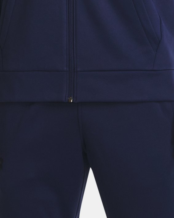 Męska bluza z kapturem i zapięciem na zamek Armour Fleece®, Blue, pdpMainDesktop image number 2