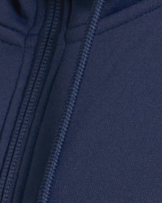 Men's Armour Fleece® Full-Zip Hoodie in Blue image number 7