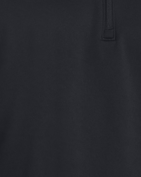 Armour Fleece® Hoodie mit ¼ Zip für Herren, Black, pdpMainDesktop image number 0