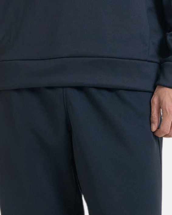 Men's Armour Fleece® ¼ Zip in Black image number 3