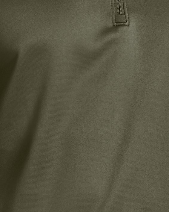 Men's Armour Fleece® ¼ Zip, Green, pdpMainDesktop image number 0