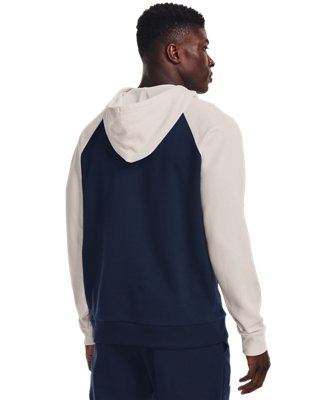 Men's UA Rival Fleece Wordmark Colorblock Hoodie Under Armour