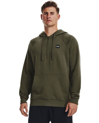 Men's UA Rival Fleece ½ Zip Hoodie | Under Armour