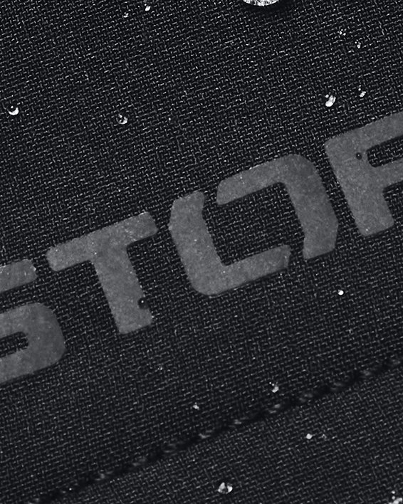 Men's UA Storm Daytona ½ Zip, Black, pdpMainDesktop image number 4