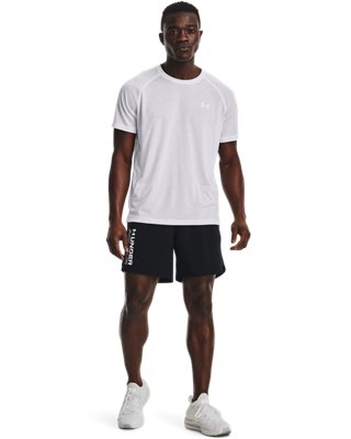 Men's UA Launch SW 7'' Wordmark  Shorts image number 2