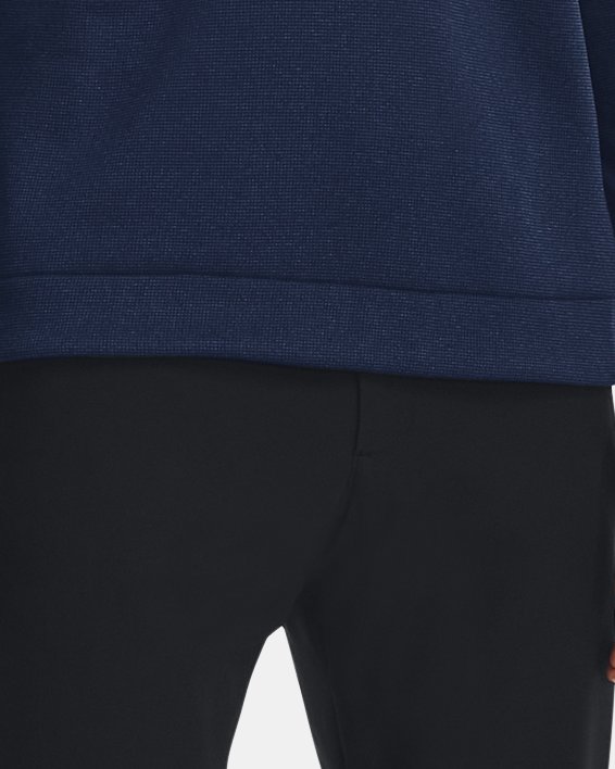 Men's UA Storm SweaterFleece ½ Zip in Blue image number 2