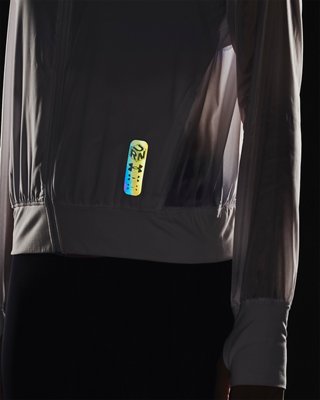 Chamarra UA Run Anywhere Storm para mujer, White, pdpMainDesktop image number 5