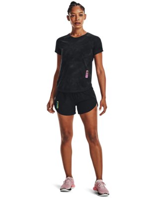 여성 UA 런 애니웨어 스피커 반팔 image number 2