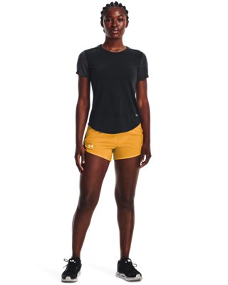 女士UA Streaker SnowCloud短袖T恤 image number 2