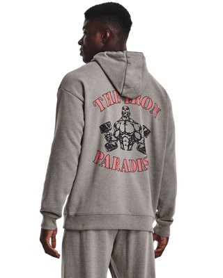 iron front hoodie