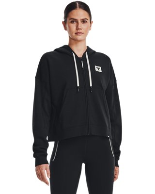 Project Rock Fleece, Black, pdpMainDesktop image number 0