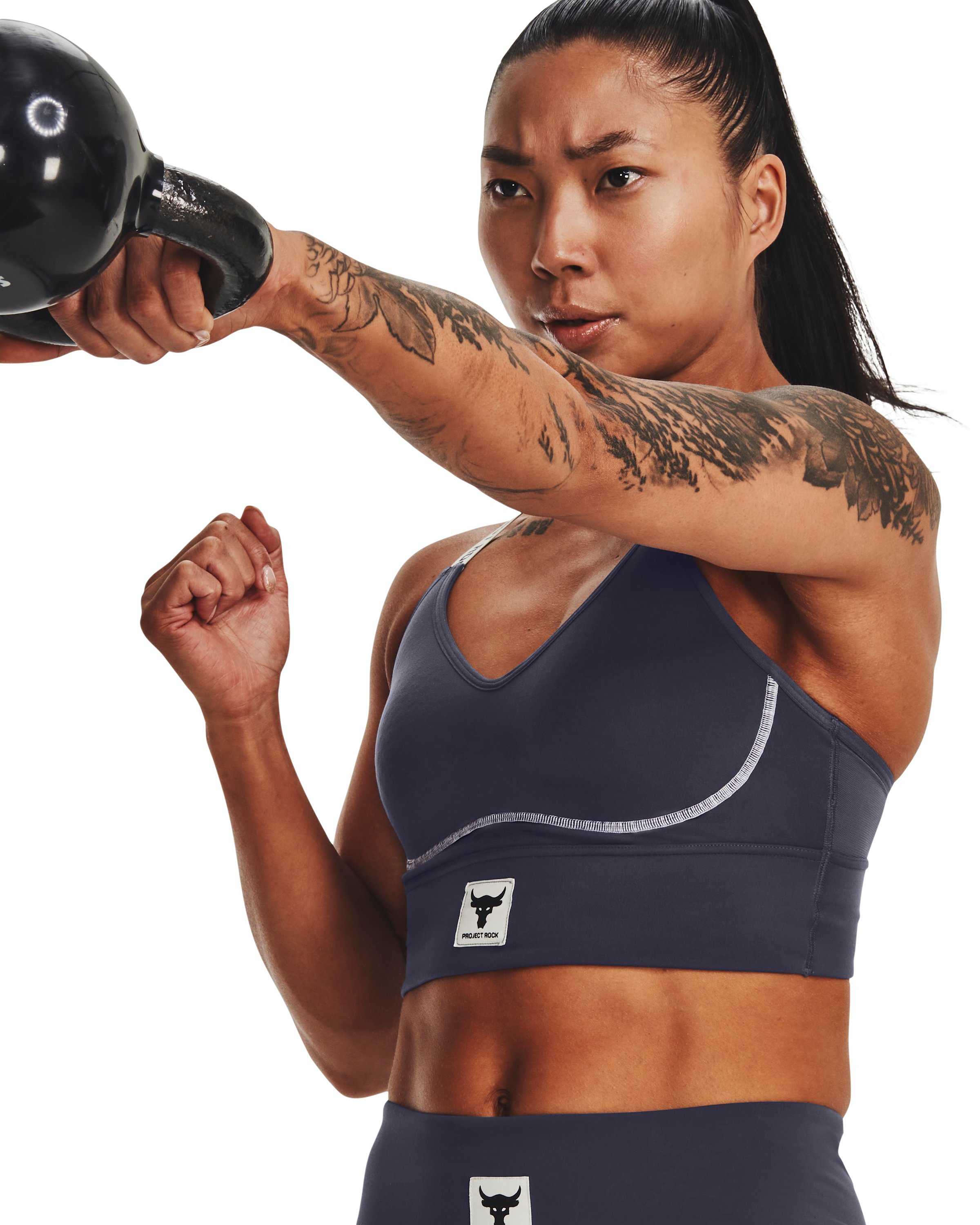 Women's Project Rock Infinity Mid Sports Bra