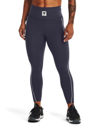 Under Armour Women's Project Rock Meridian Ankle Leggings. 5