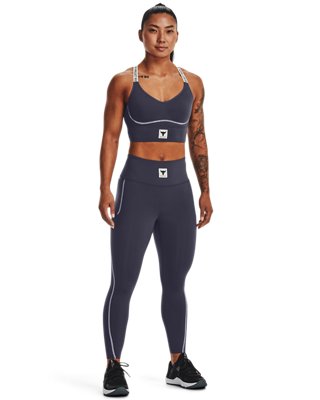 Under Armour Women's Project Rock Meridian Ankle Leggings. 3