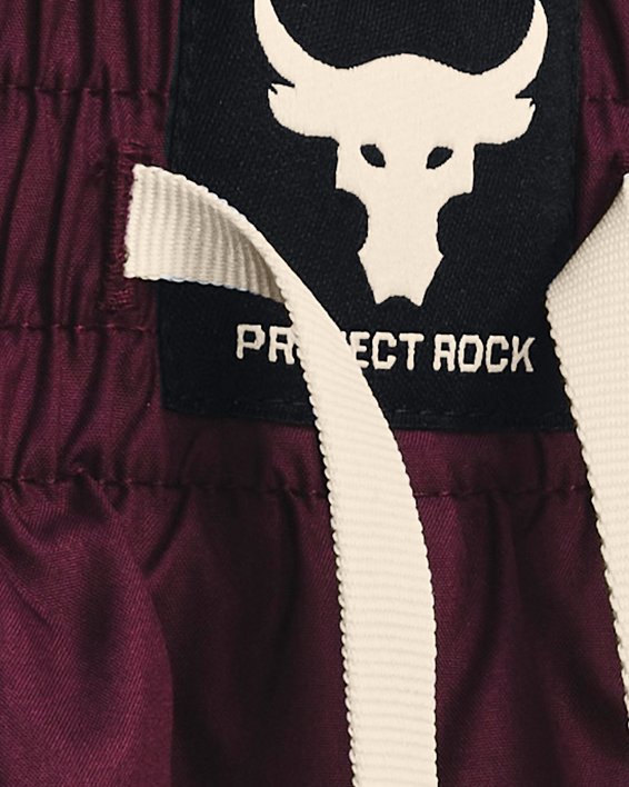 Women's Project Rock Woven Pants, Maroon, pdpMainDesktop image number 3
