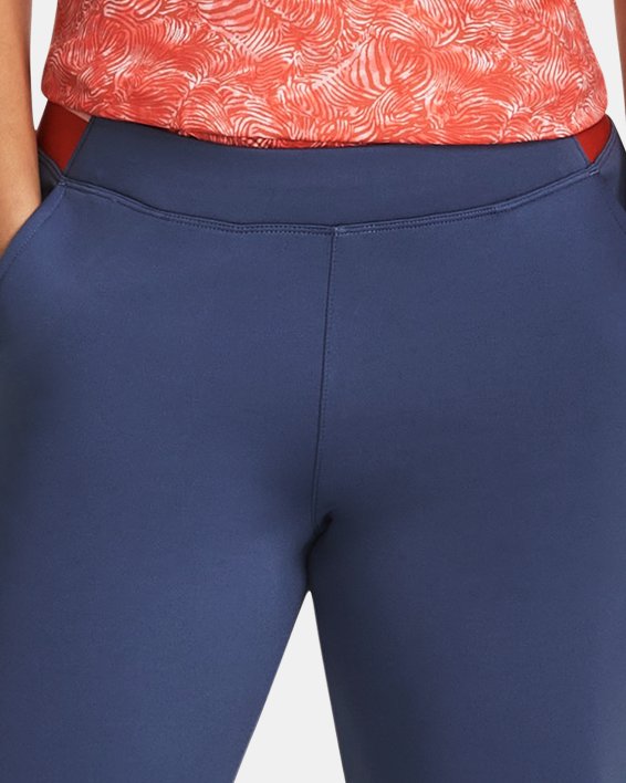 Women's UA Links Pull On Pants, Blue, pdpMainDesktop image number 2