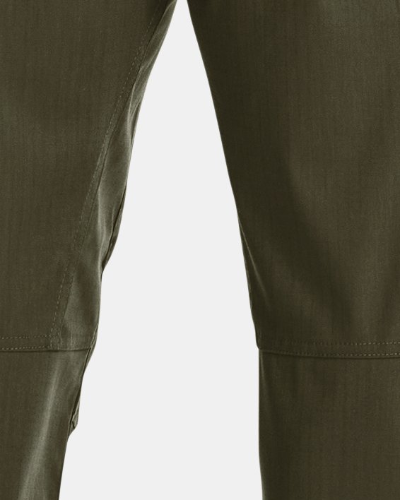 layered-detail flared cargo trousers