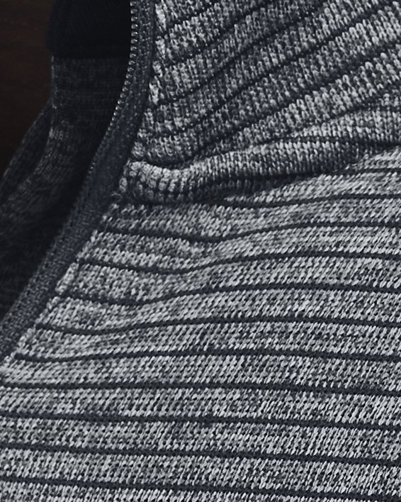 Men's UA Storm SweaterFleece ¼ Zip, Gray, pdpMainDesktop image number 3