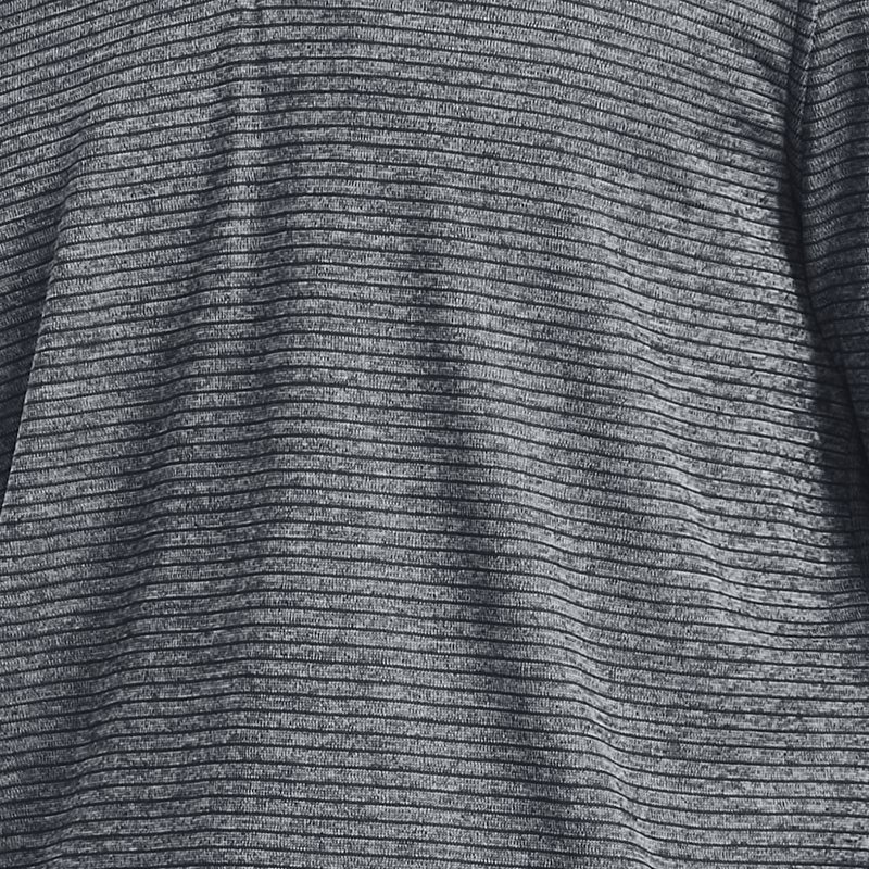 Herenshirt Under Armour Storm SweaterFleece met korte rits Pitch Grijs / Zwart L