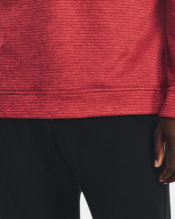 Herenshirt UA Storm SweaterFleece met ronde hals, Red, pdpMainDesktop image number 2