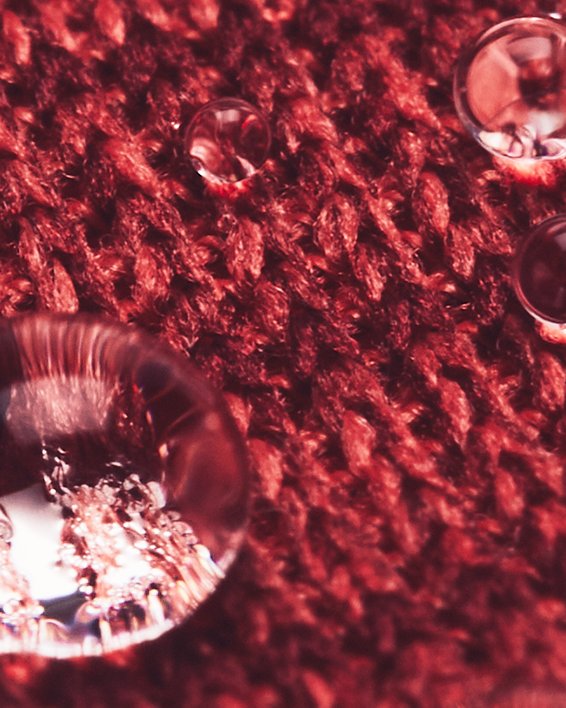 Haut à col ras du cou UA Storm SweaterFleece pour homme, Red, pdpMainDesktop image number 4