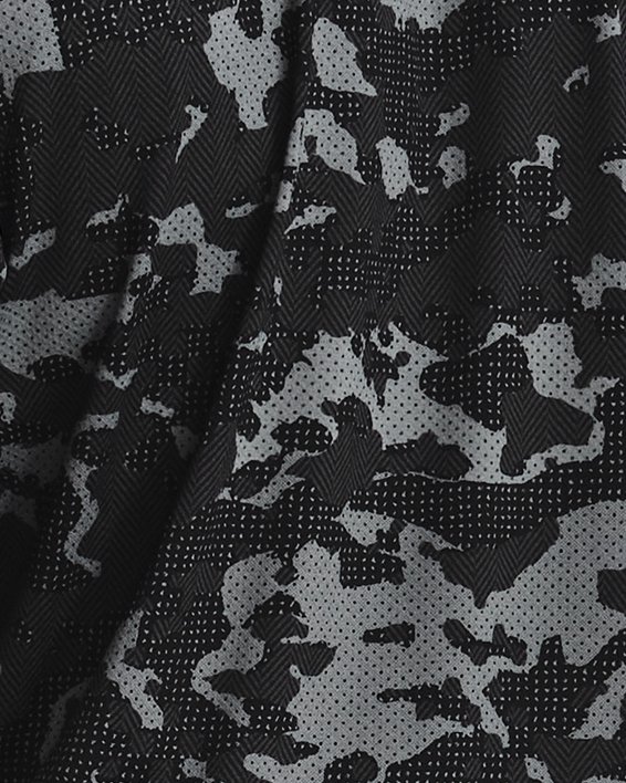 Men's UA Iso-Chill Charged Camo Polo, Black, pdpMainDesktop image number 1