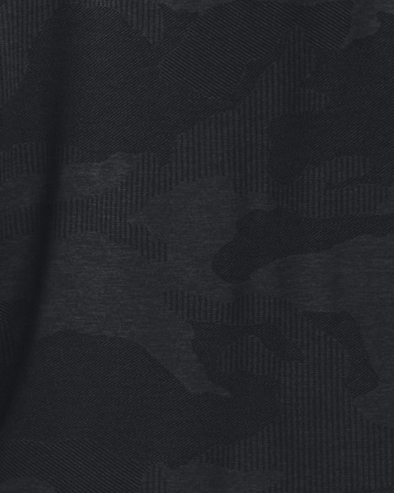 男士UA Playoff 2.0 Jacquard Polo衫 in Black image number 1