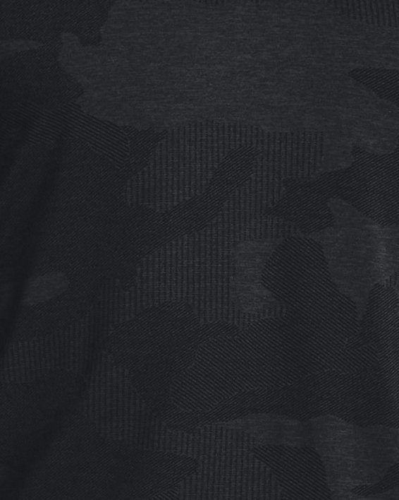 男士UA Playoff 2.0 Jacquard Polo衫 in Black image number 0