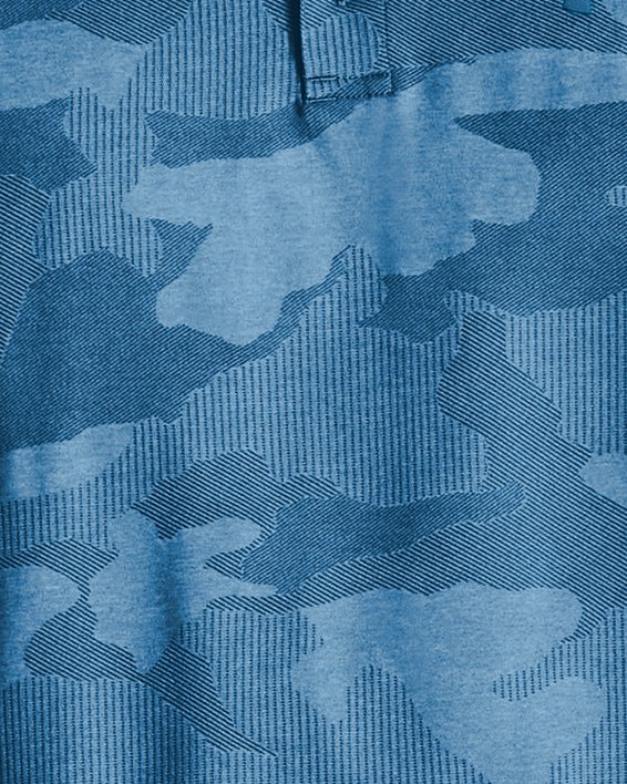 Herren UA Playoff 2.0 Jacquard-Poloshirt, Blue, pdpMainDesktop image number 0