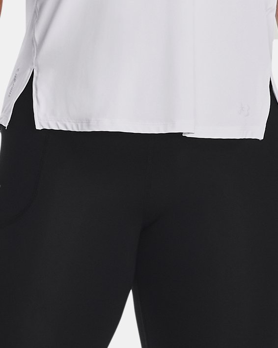 Women's UA Speedpocket Ankle Tights in Black image number 2