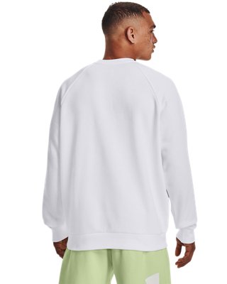 Men's UA Rival Fleece Wordmark Dye Crew | Under Armour
