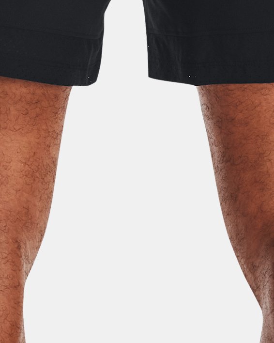 Shorts UA Vanish Woven de 15 cm para Hombre, Black, pdpMainDesktop image number 1