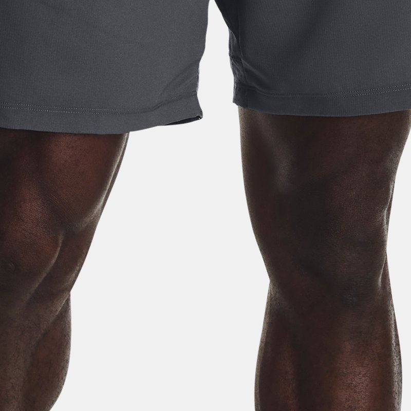 Shorts Under Armour Vanish Woven 15 cm da uomo Pitch Grigio / Nero S