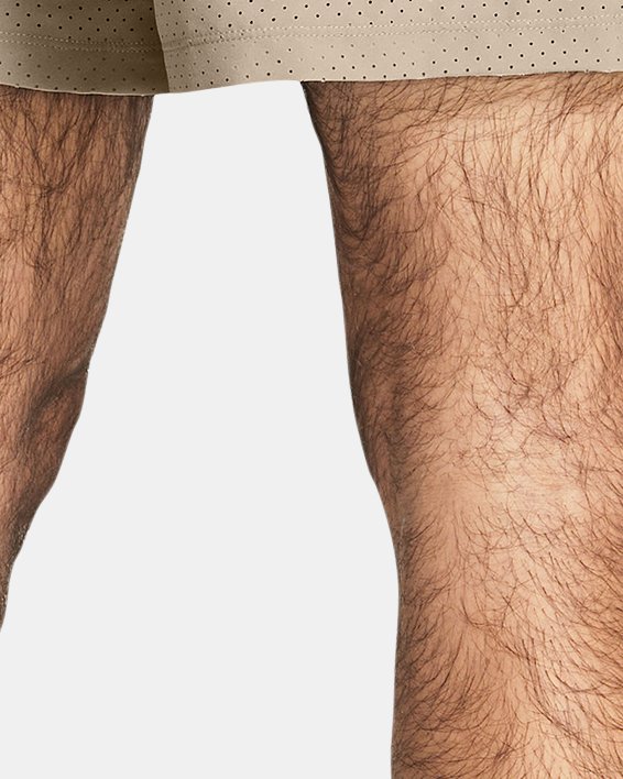 Men's UA Vanish Woven 6" Shorts in Brown image number 1