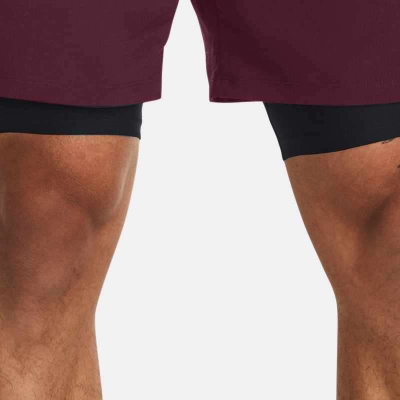 Shorts Under Armour Vanish Woven 15 cm da uomo Marrone scuro / Beta M