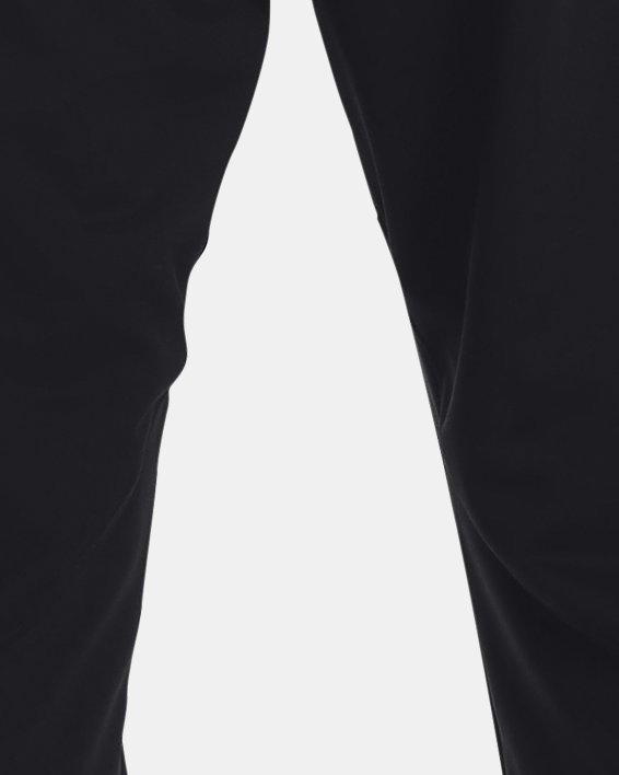Pants UA RUSH™ Warm-Up para Hombre, Black, pdpMainDesktop image number 1
