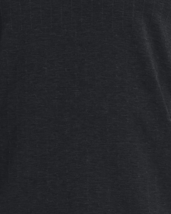 Men's UA RUSH™ Seamless Short Sleeve in Black image number 0