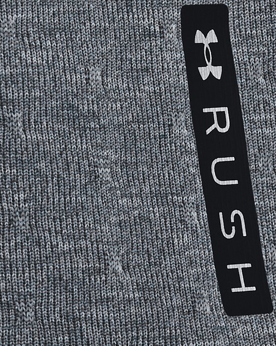 男士UA RUSH™ Seamless短袖T恤 in Gray image number 3