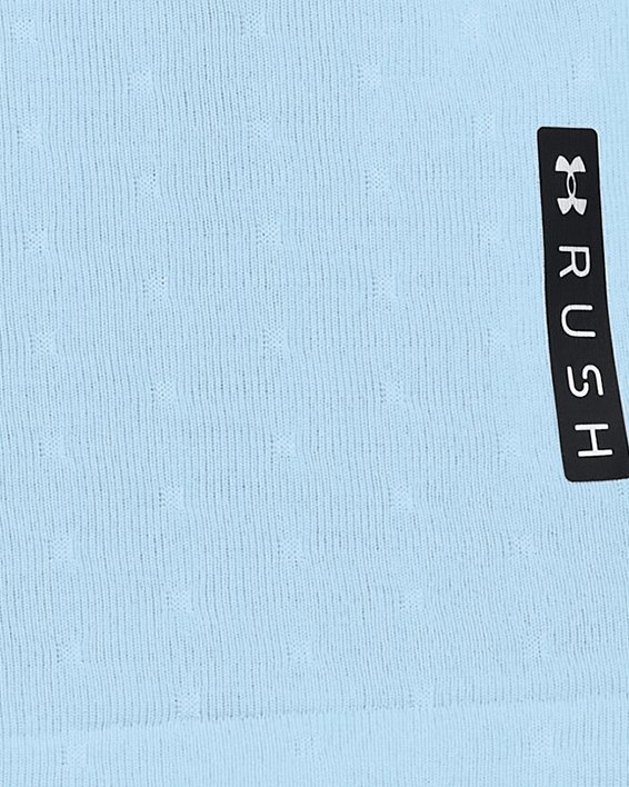 男士UA RUSH™ Seamless短袖T恤 in Blue image number 5