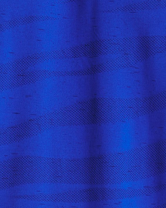 Playera de manga corta UA Seamless Wave para hombre, Blue, pdpMainDesktop image number 1