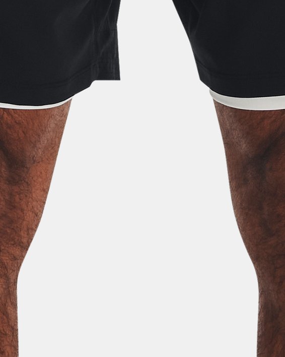 Men's UA Vanish Woven 2-in-1 Shorts, Black, pdpMainDesktop image number 0