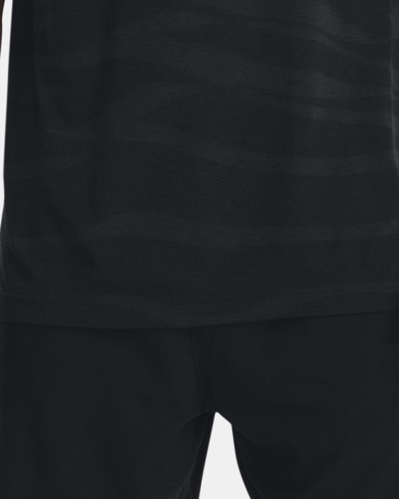 กางเกงขาสั้น UA Vanish Woven 2-in-1 สำหรับผู้ชาย in Black image number 2