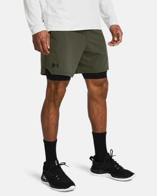Short 2-en-1 UA Vanish Woven pour homme Short 2-en-1 UA Vanish Woven pour homme